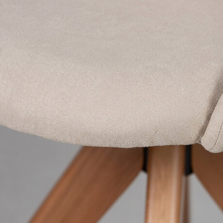 Silla Giratoria Karol 141- Tela Microfibra 228 (Beige)
