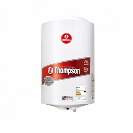 TERMOTANQUE THOMPSON MOD. CILÌNDRICO ACERO 30L TERMOTANQUE THOMPSON MOD. CILÌNDRICO ACERO 30L