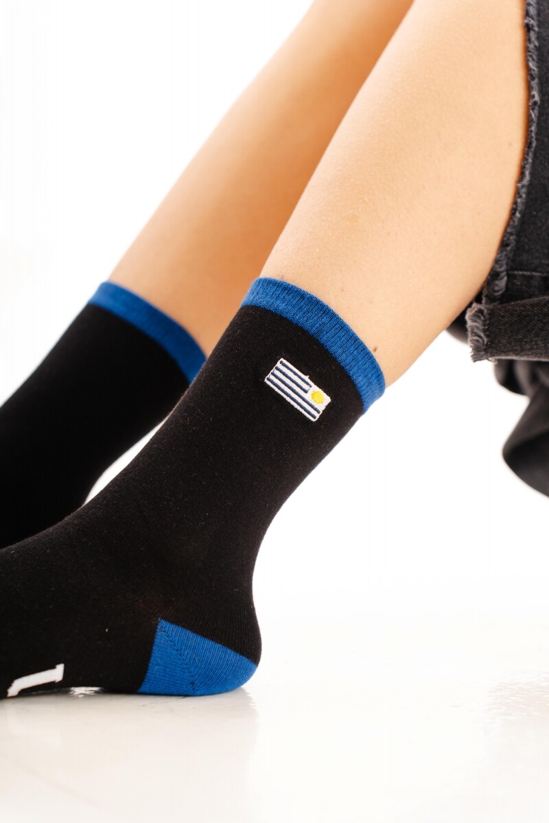 Socks Oriental - Negro 