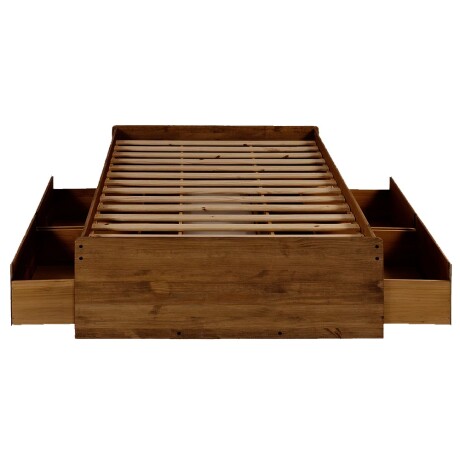 Cama 2 Plazas Linea Naturale C/cajones ROBLE