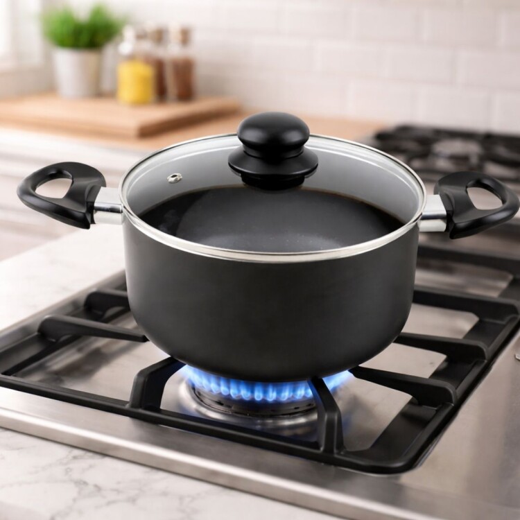 OLLA CACEROLA CUORI BLACK 20CM OLLA CACEROLA CUORI BLACK 20CM