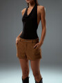 SHORT ZANIA BEIGE