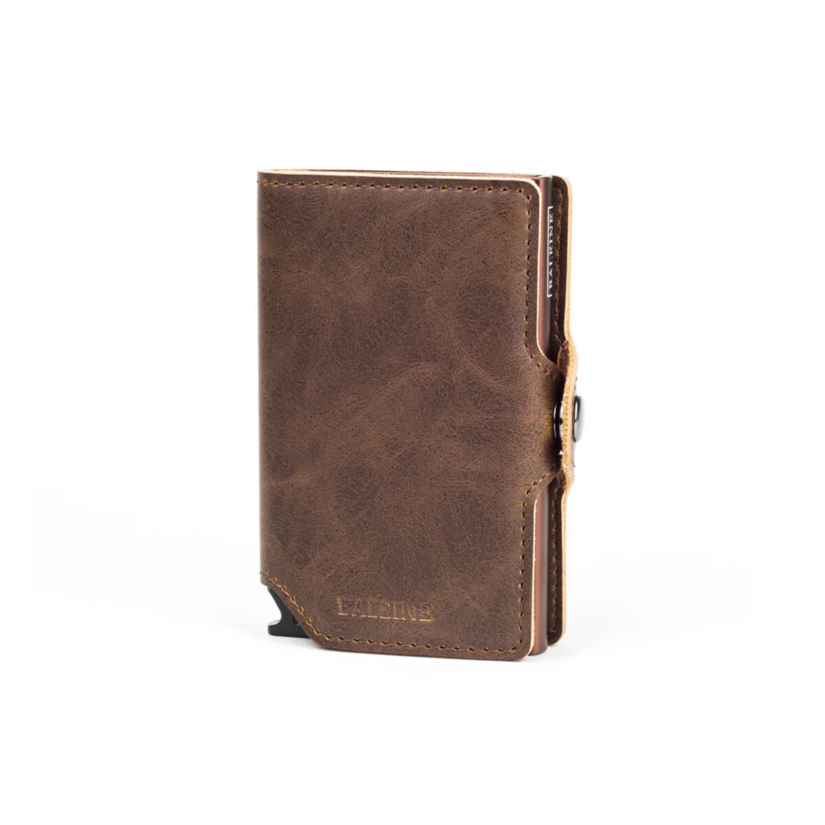 Billetera Baleine Kansas Zipper - Marron 