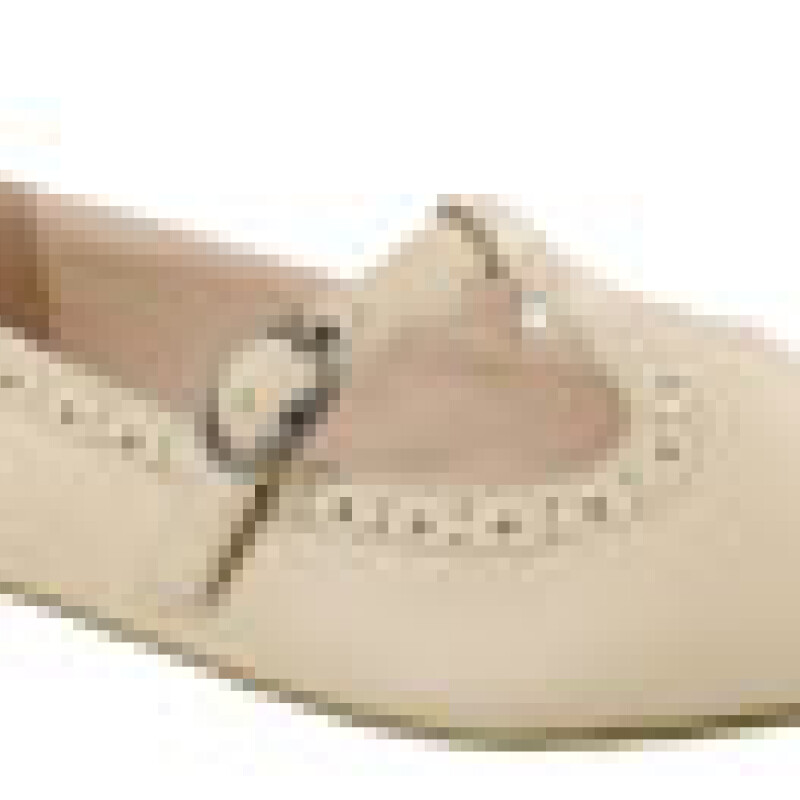 Balerinas de Niña Croco Kids Zapato Beige