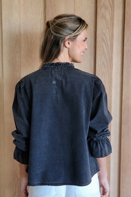Blusa Copenhague Denim Negro