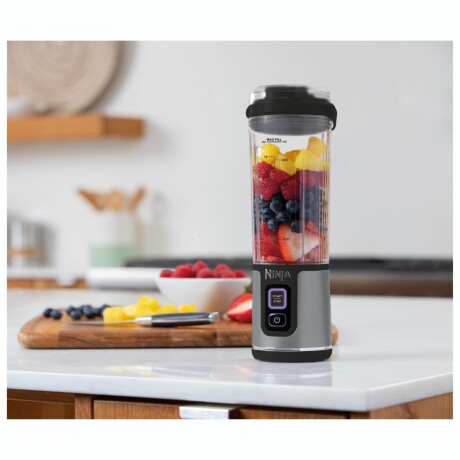 LICUADORA PORTATIL NINJA BLAST SHARK Licuadora Portátil NINJA Blast 50W Capacidad 470ml Vaso De Plástico - Black