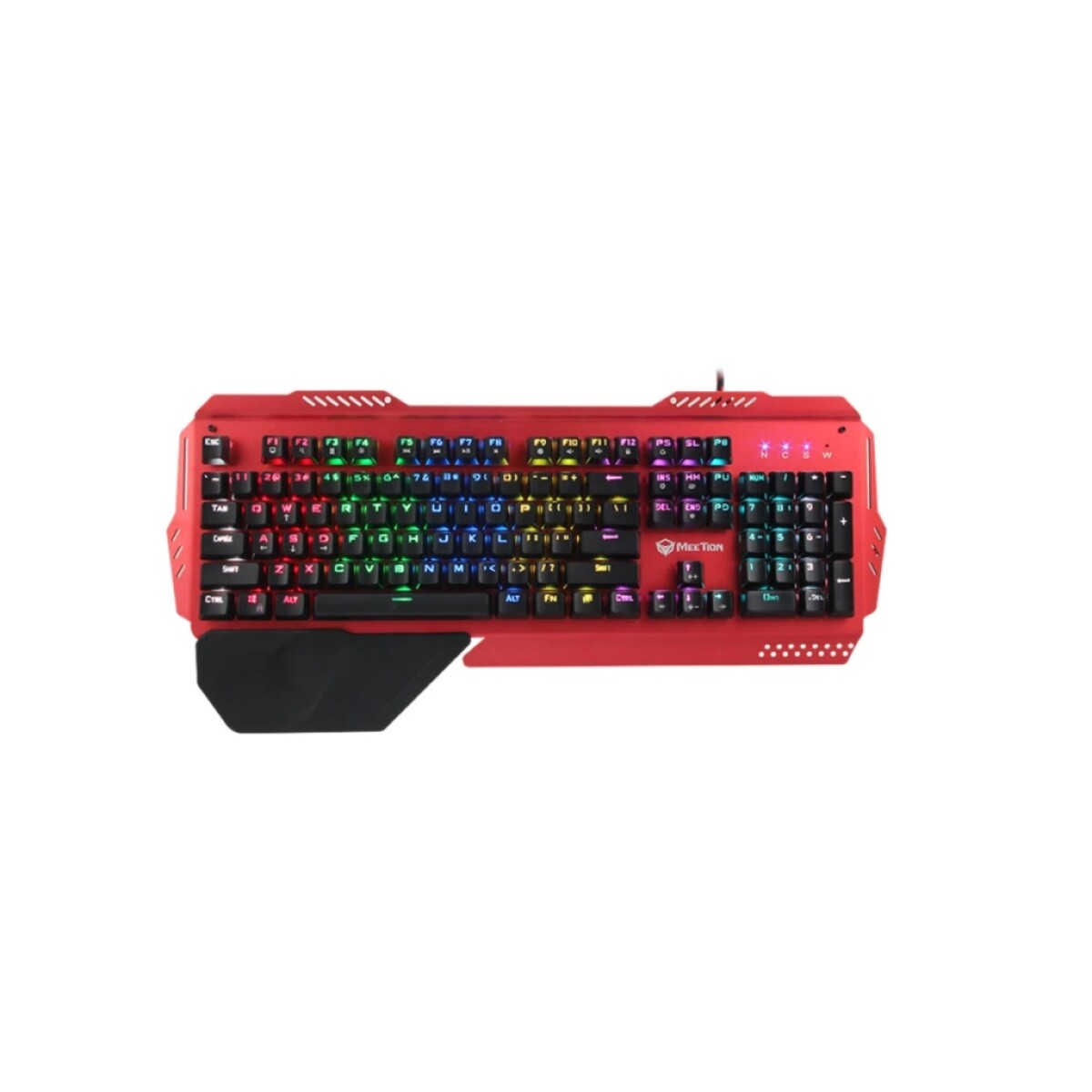 TECLADO MEC MEETION MT-MK20 ROJO LINA INVERS 