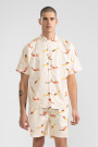 CONVERTIBLE CAMP-COLLAR SHIRT Mermaid Cream