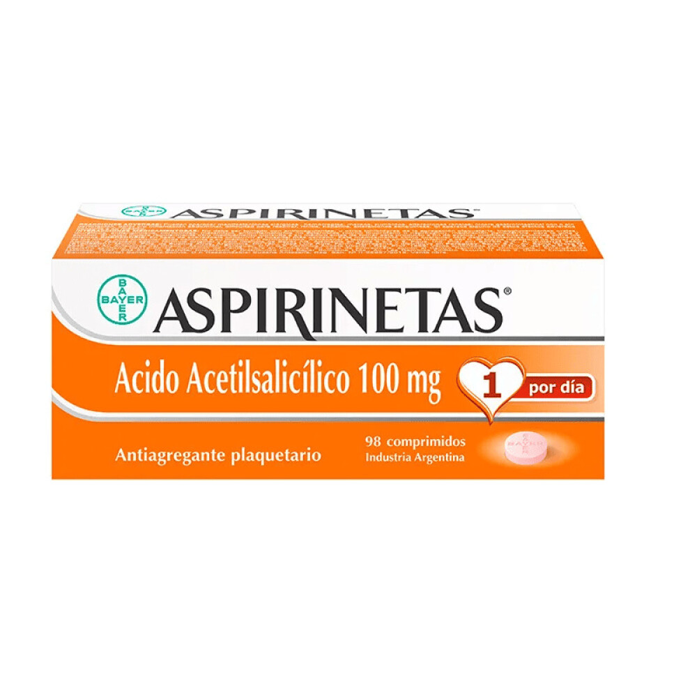ASPIRINETAS CJ X 98 COMP. única