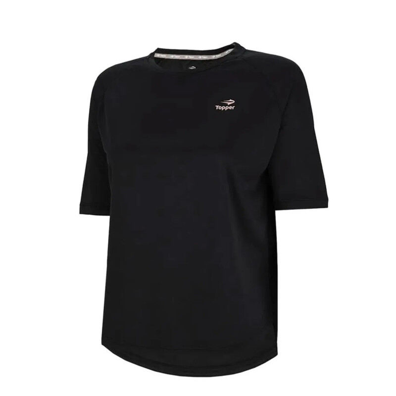 Remera de Hombre Topper Basica Men Negro