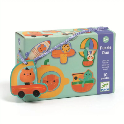 Puzzle Duo Vehículos 20 Piezas Puzzle Duo Vehículos 20 Piezas