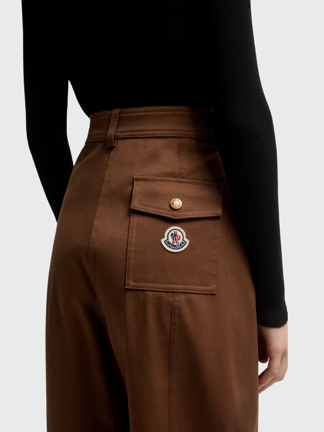 MONCLER - PANTALÓN STRAIGHT LEG Verde