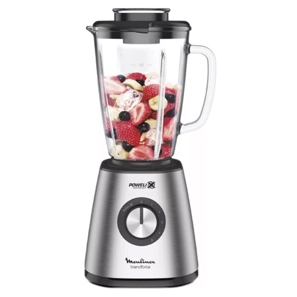 Licuadora Moulinex Blender Bf2 Glass Jar Met Eo Lm439d10 1.75 L LICUADORA MOULINEX LM439D10