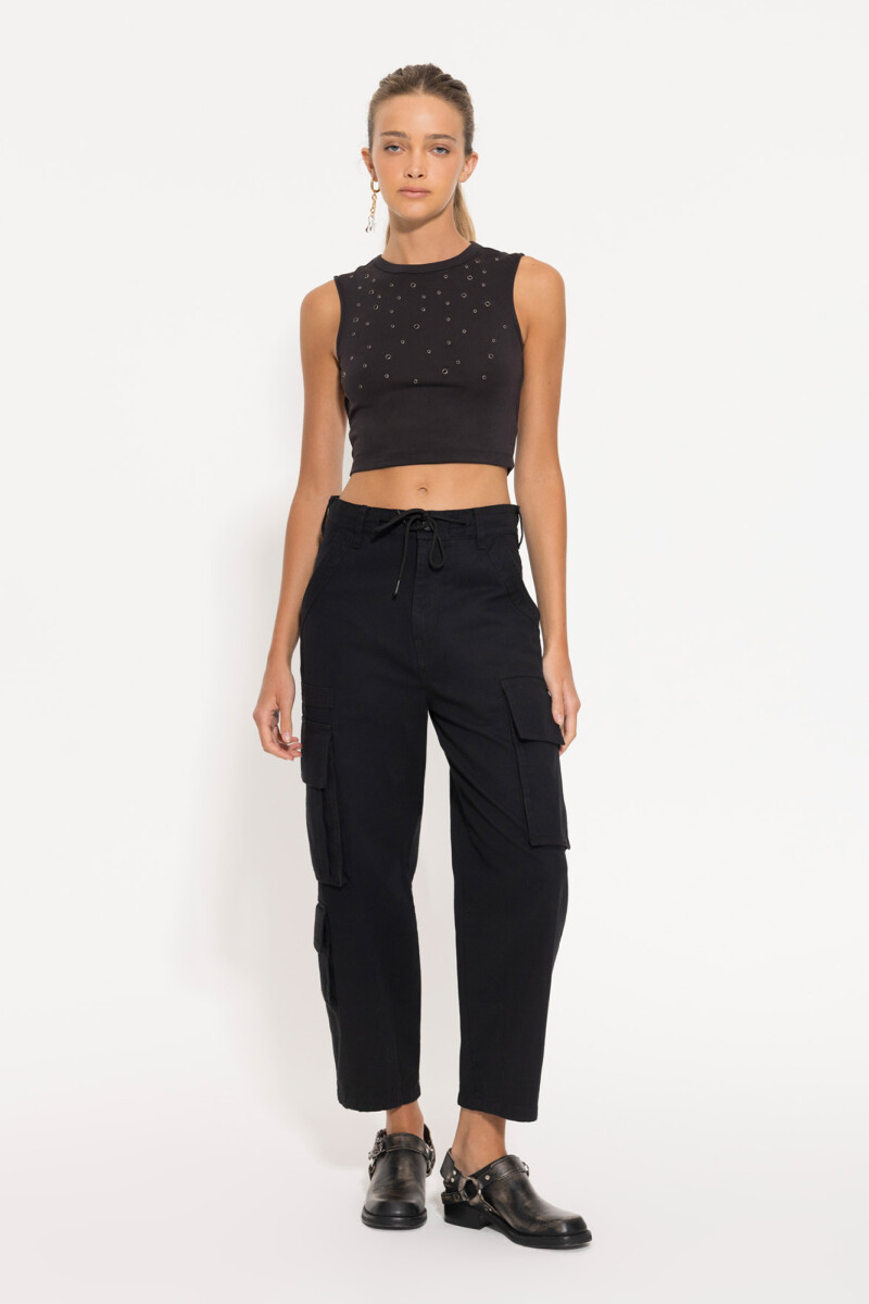 TOP DAPHNE Negro