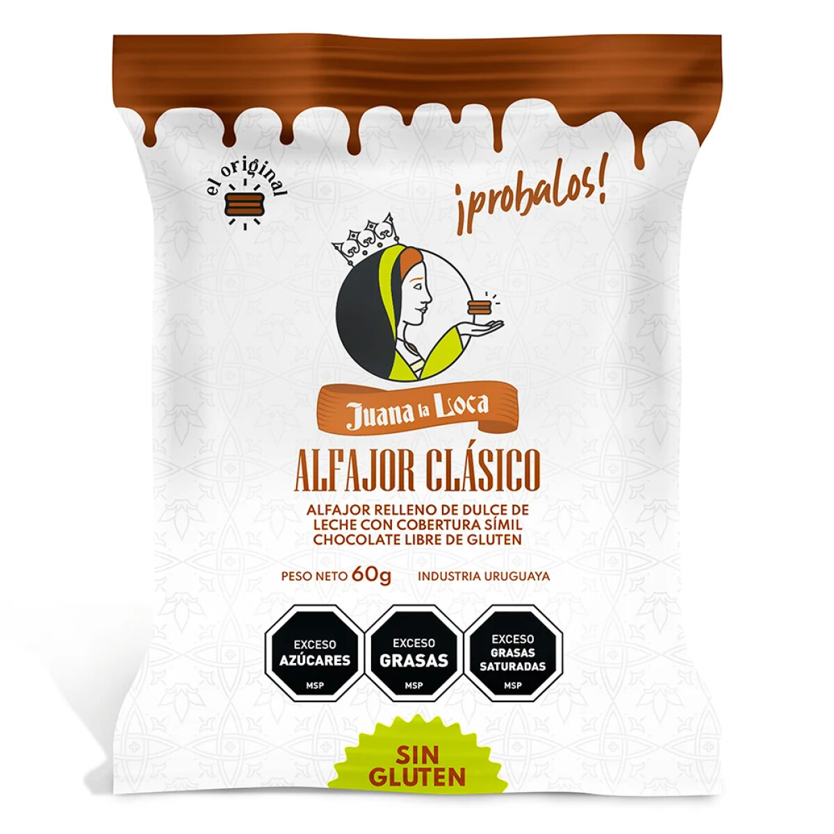 Alfajor Juana La Loca Clasic S/Gluten 