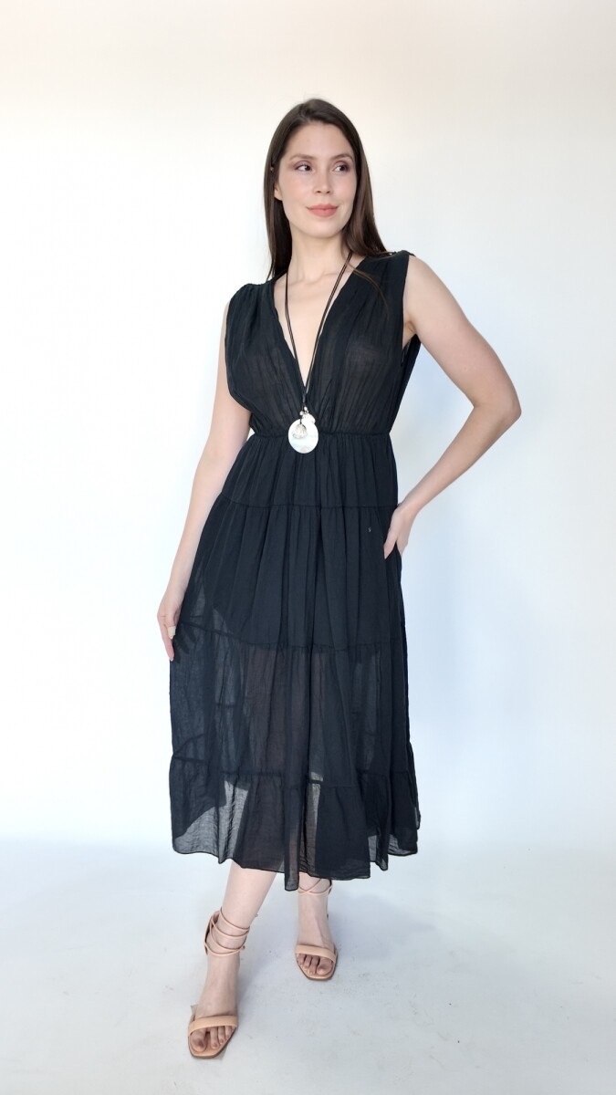 Vestido Mariel - Negro 