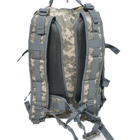 Mochila Arye Camuflada Gris 50 Lts Camuflado