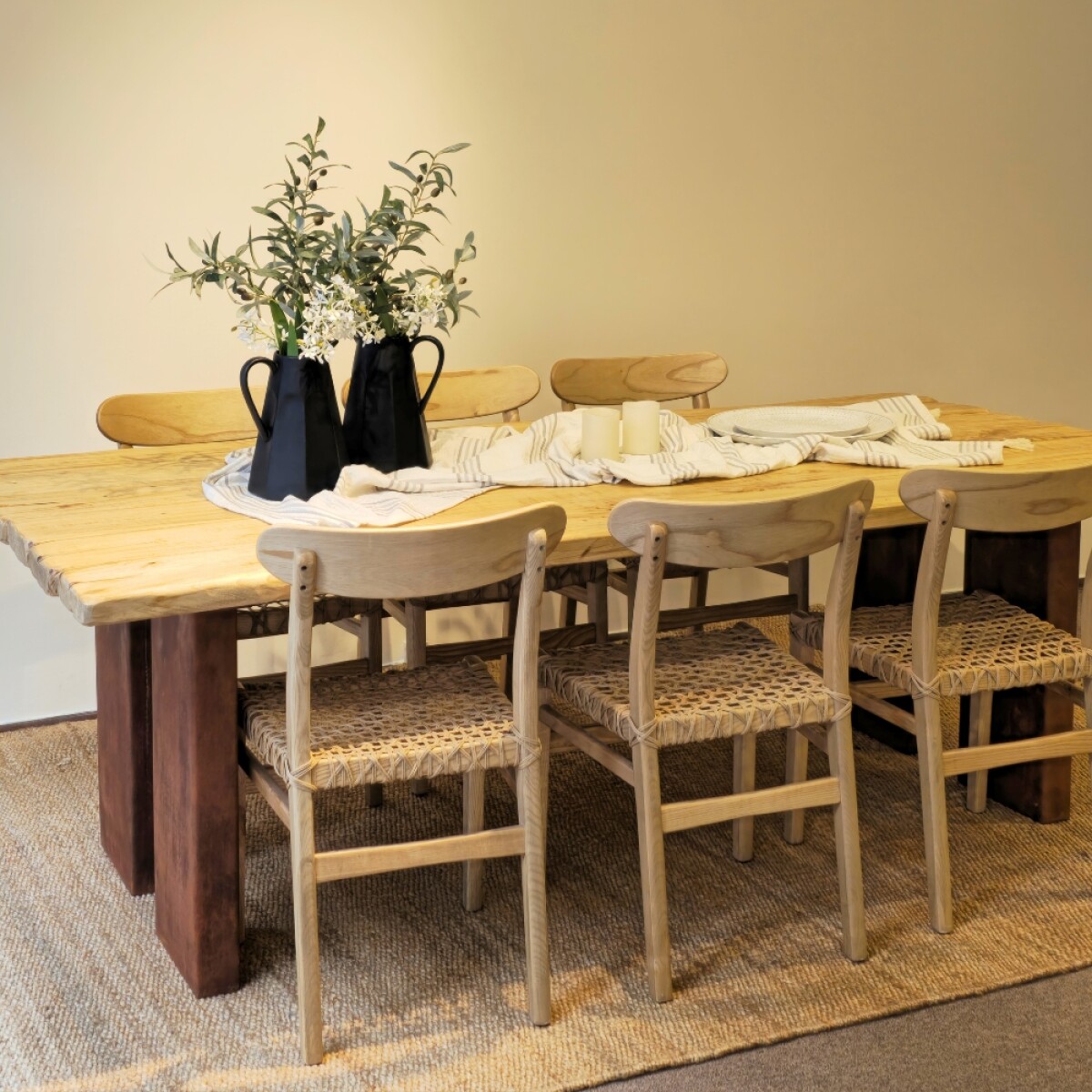 Mesa de comedor Toledo Arenada 200x100 (por pedido) 
