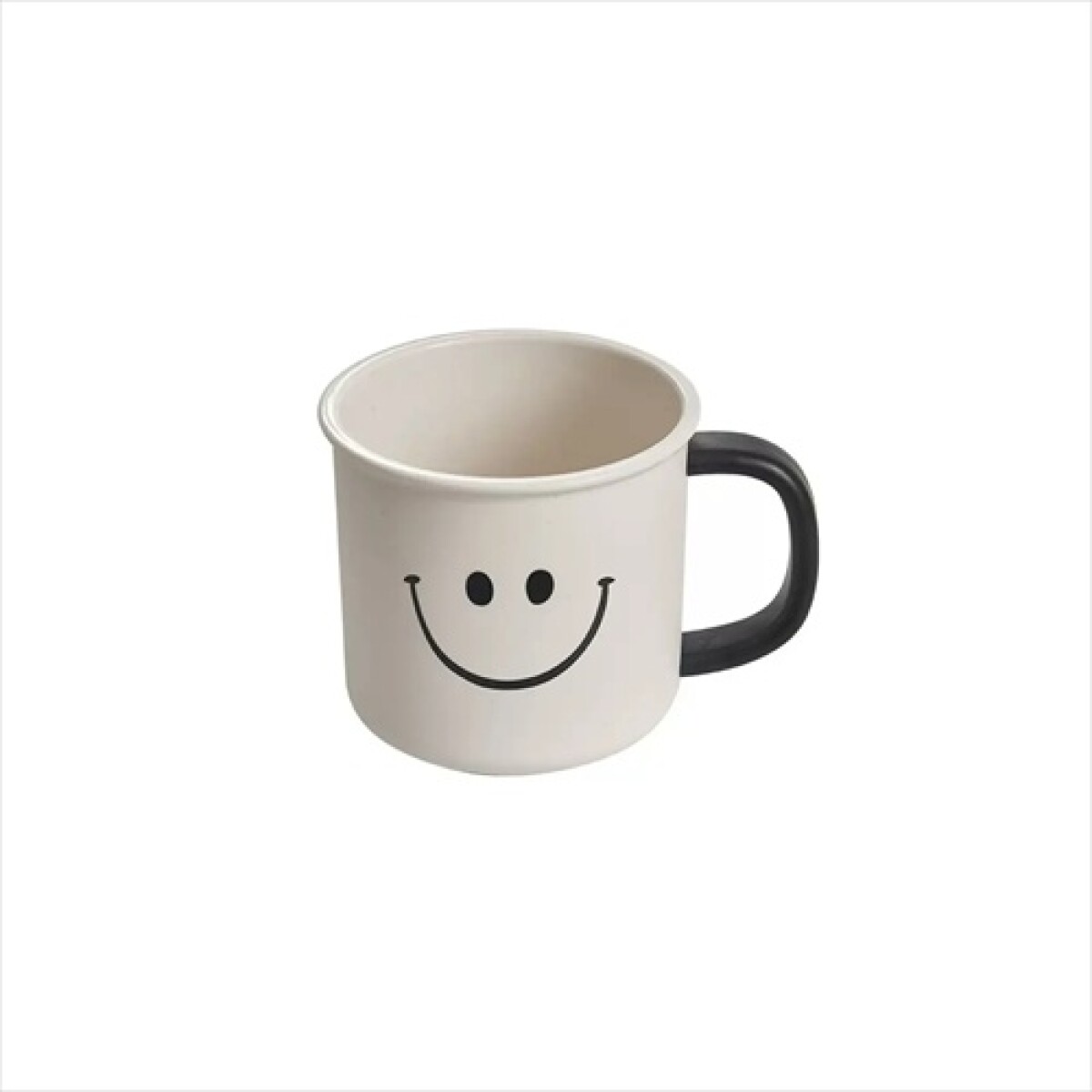Taza Vaso con asa smile - Blanco 
