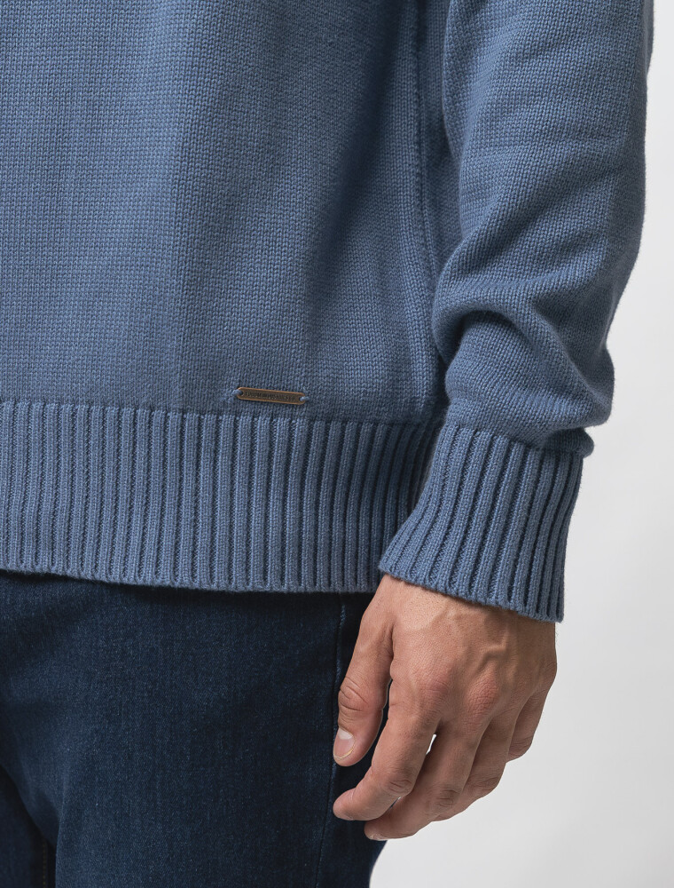 Buzo C/Base Brooklyn Indigo