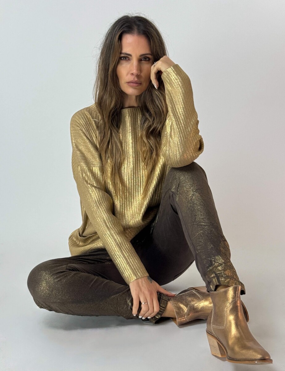 PANTALÓN FATMA - DORADO - MARRON 