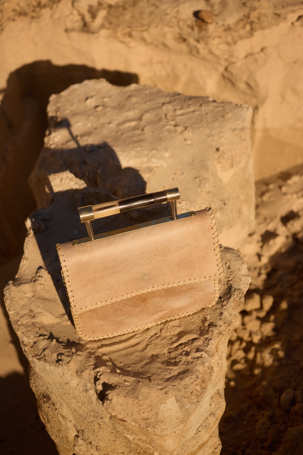 The Mini Box Handbag Lonja / Negro