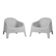 Set x2 Sillón Skarpo GRIS