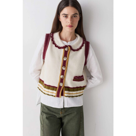 Pre Venta Chaleco Cutie Crudo