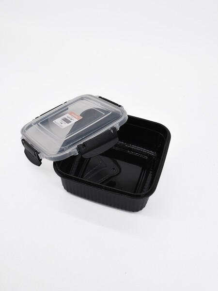 CONTENEDOR ALIMENTOS 1200 ML GRIS OSCURO