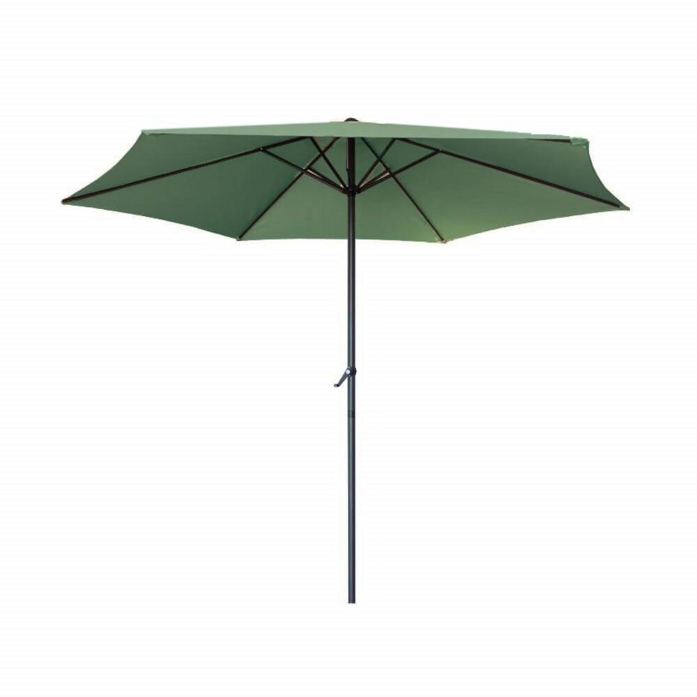 Sombrilla de jardín 3.0m Verde
