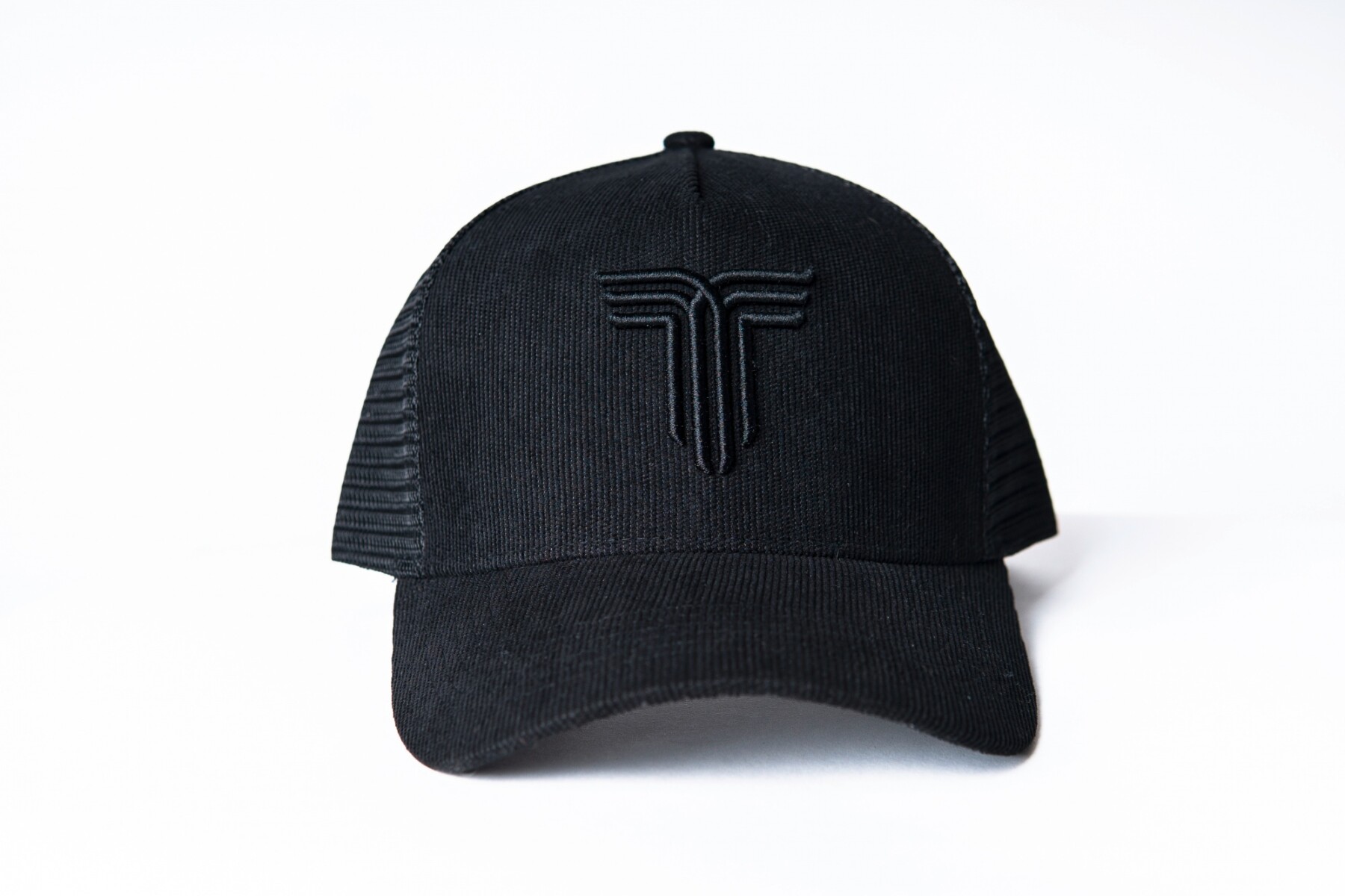 Gorra Tiffosi Corderoy Unisex - Negro 