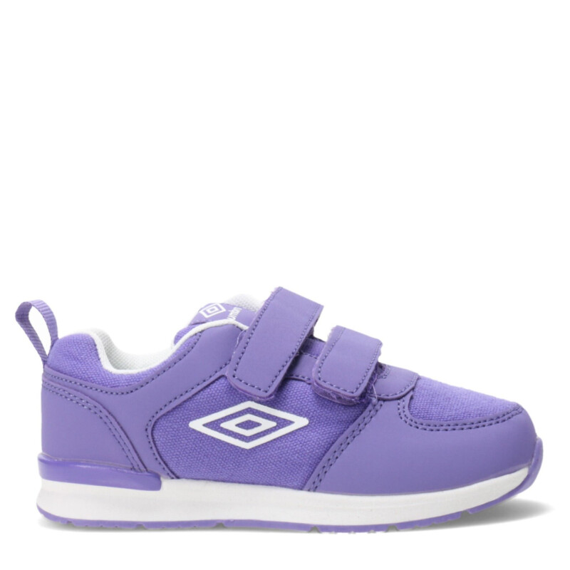 Championes Infantiles Umbro Manchester Infantil Violeta - Blanco