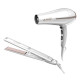 Combo Pack Planchita Elegance Lino + Secador Bora Lino Eh Combo Pack Planchita Elegance Lino + Secador Bora Lino Eh