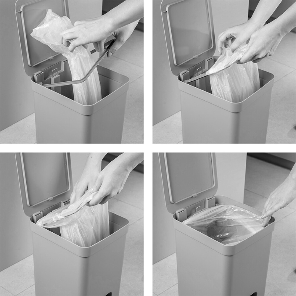 Papelera 12L Blanco