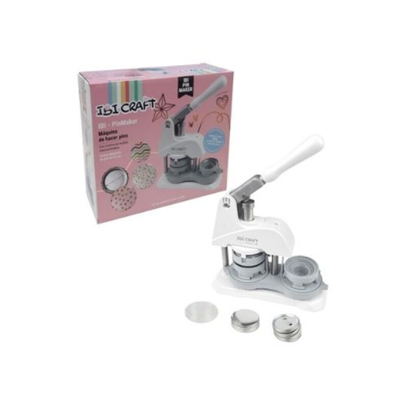 Prensa para Pines Ibi Craft Kit con Molde y 10 Sets de Pins Prensa Para Pines Ibi Craft Kit Con Molde Y 10 Sets De Pins