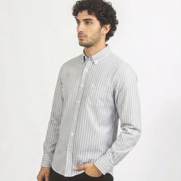 Camisa fantasia Raya gris