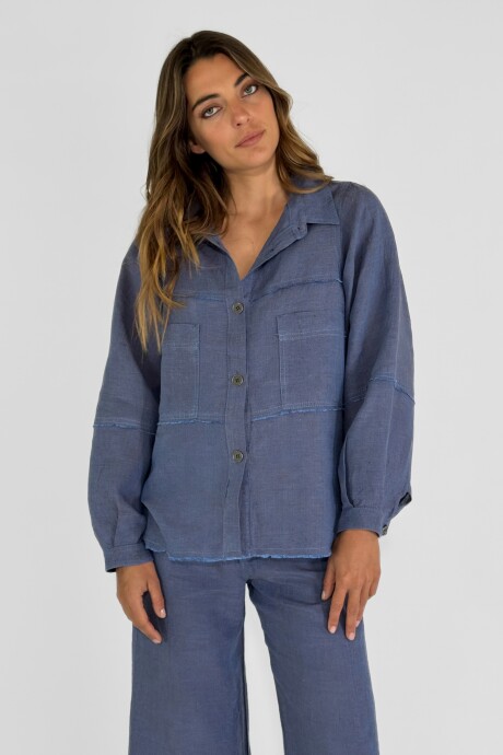 CHAQUETA RUFINA Azul