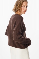 Sweater Hiedra Chocolate