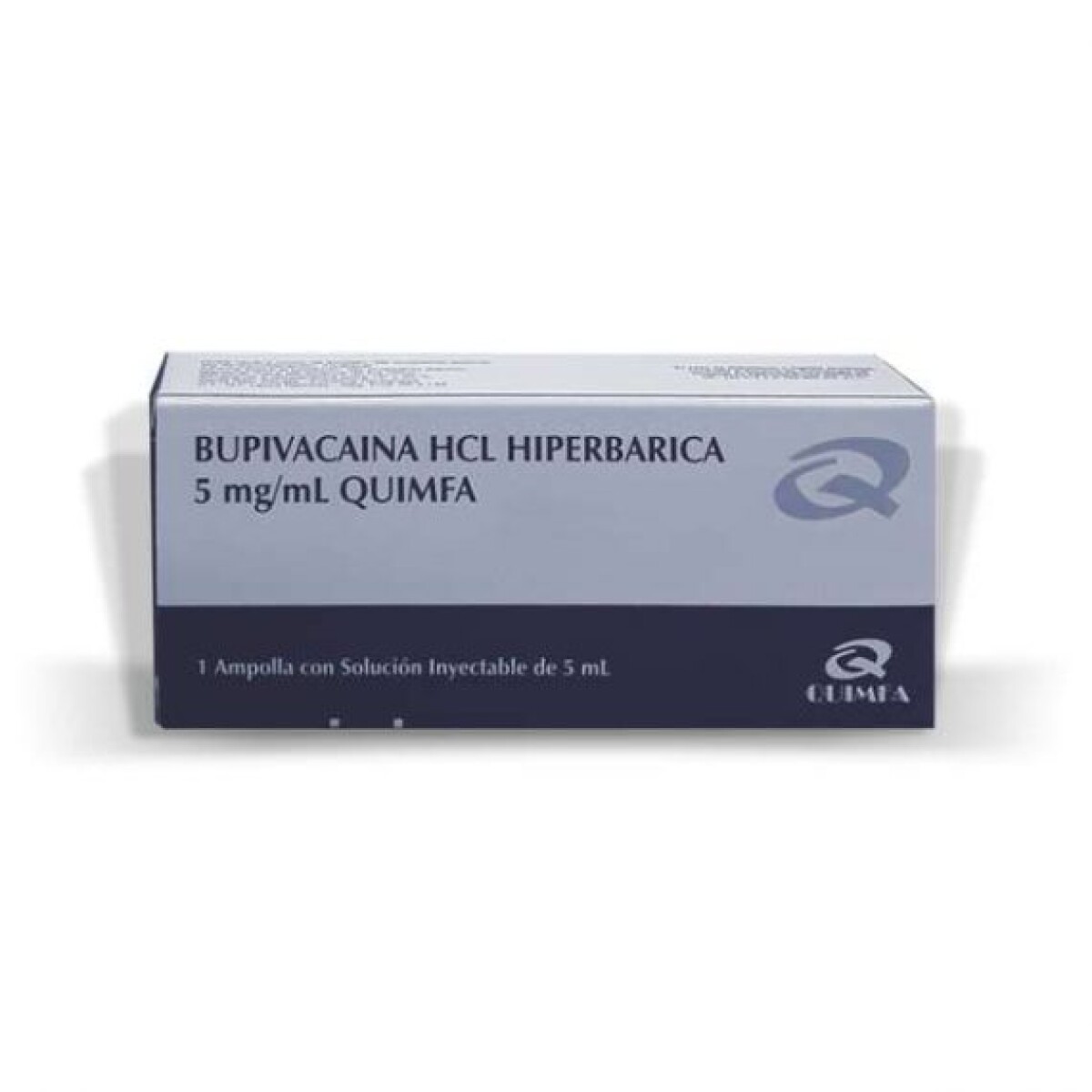 BUPIVACAINA HCL HIPERBARICA 5MG - 1 AMP 