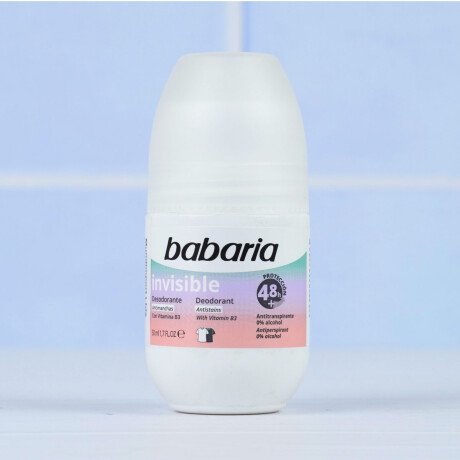 Desodorante roll on Babaria basic invisible 50ml Desodorante roll on Babaria basic invisible 50ml