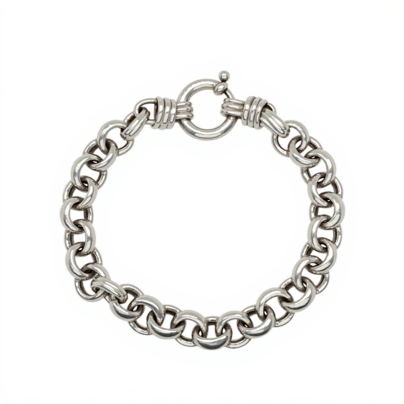 Pulsera Rolo-Plata 925-Sin piedra-PU3137 sinpiedra