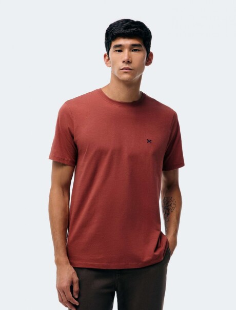 CAMISETA BÁSICA UNISSEX ROJO