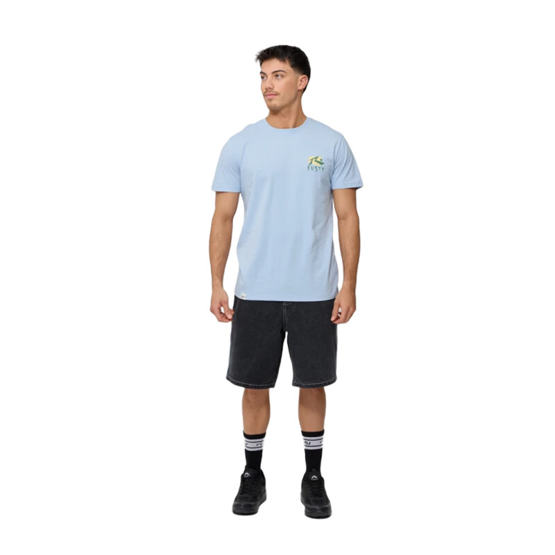 Remera Rusty Rinza - Celeste Remera Rusty Rinza - Celeste