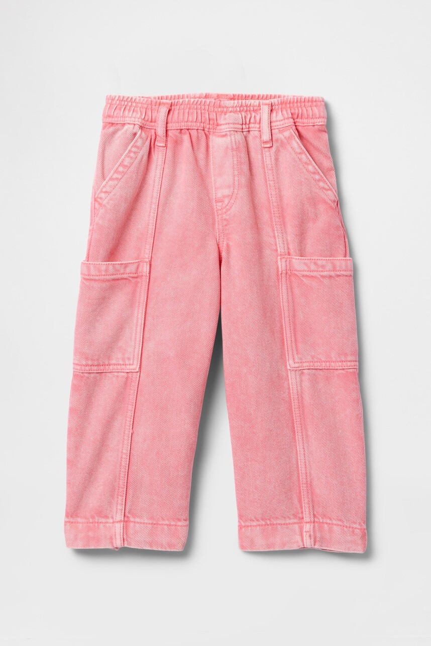 Jean Baggy Ultrasoft Toddler Niña Coral Frost