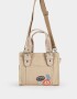 City Cartera City Parches - Marron Beige