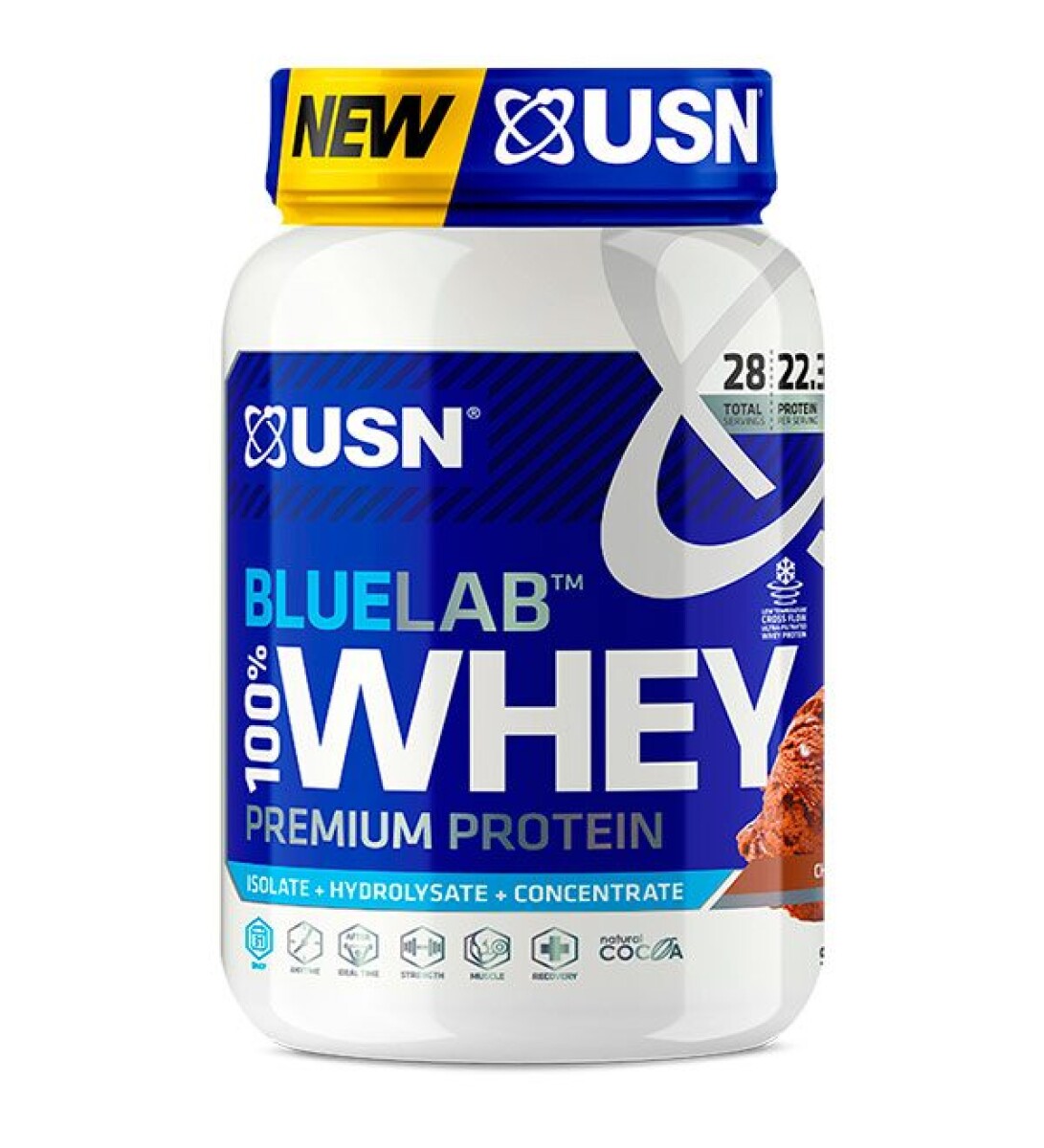 Whey Protein Usn Chocolate 908 Grs. 