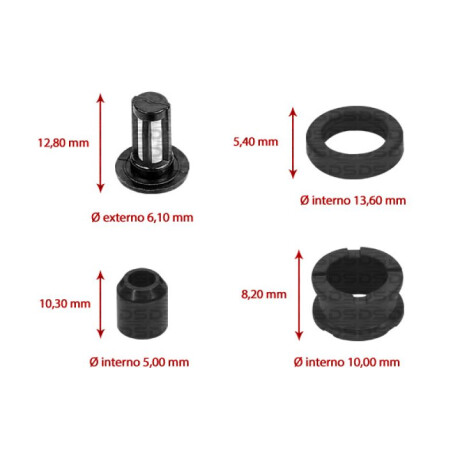 INYECCION PARTES HONDA KIT PREFILTROS INYECTOR CIVIC 96/00 - INYECCION PARTES HONDA KIT PREFILTROS INYECTOR CIVIC 96/00 -