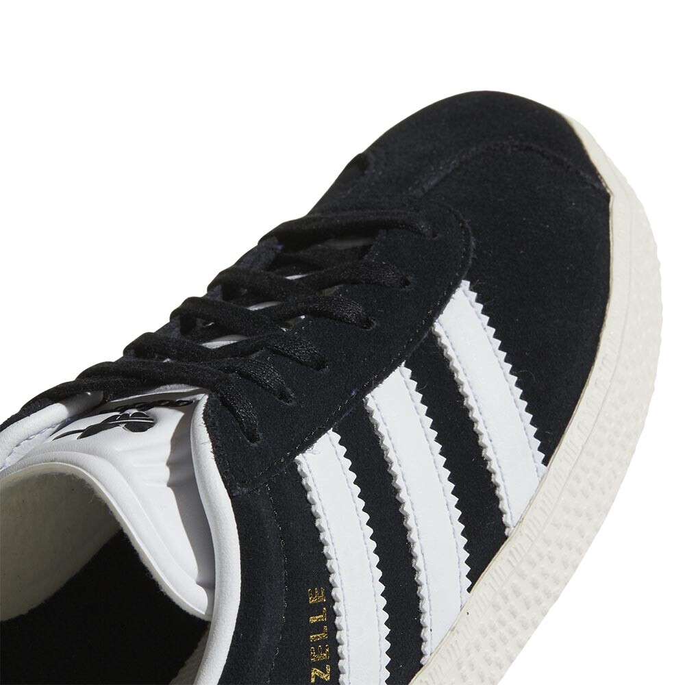 Gazelle J - Unisex Core Black/Cloud White/Gold Me