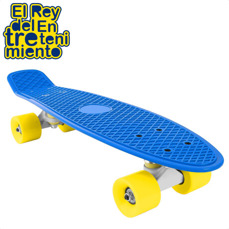 Skate Longboard Penny 57cm Patineta Aluminio + Bolso Celeste-Estilo 2