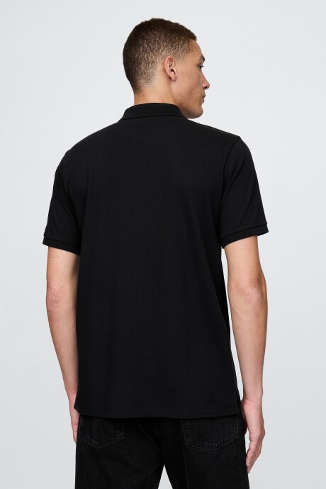 Remera Polo Osito Brannan Hombre Black